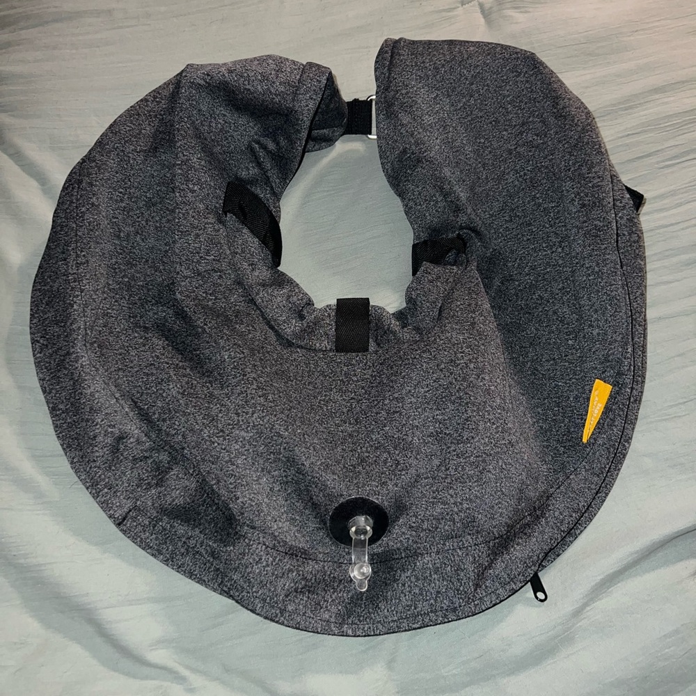 Inflatable dog collar recovery collar